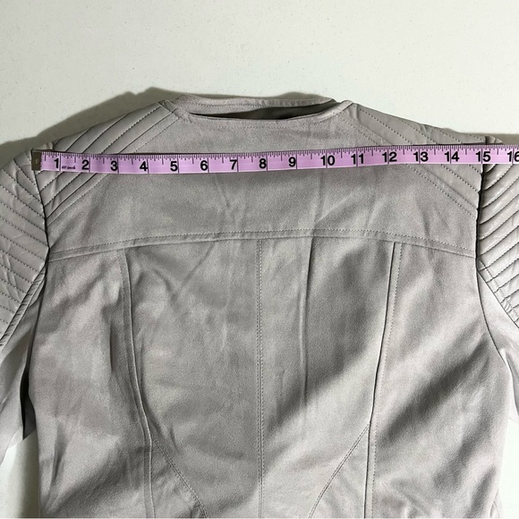 DECJUBA Ramona Biker Jacket Faux Leather Size 12 - Picture 14 of 15